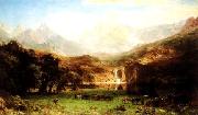 The Rocky Mountains Albert Bierstadt